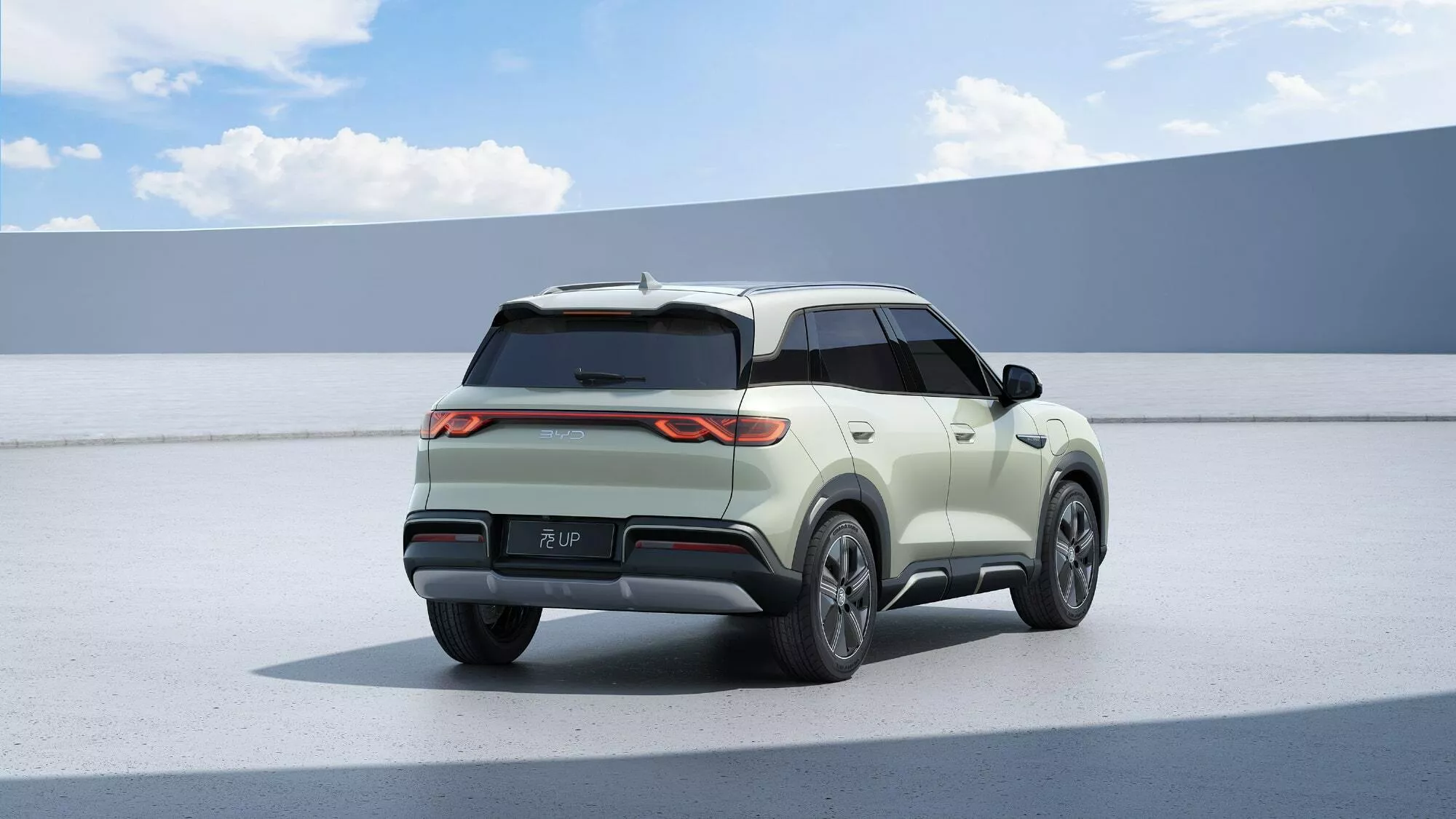 byd yaun up electric suv